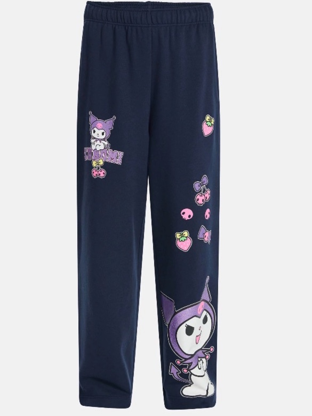 Sanrio‎ Kuromi Navy Blue Woman’s NWT Pants - MULTIPLE SIZES
